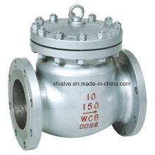 150lb 300lb 600lb Cast Steel Flange End Swing Check Valve